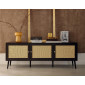 Goto - meuble tv - noir - 167 cm|Meuble TV|BestMobilier