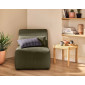 Onyx - fauteuil sans accoudoirs - en velours côtelé|Fauteuil / Chauffeuse|BestMobilier