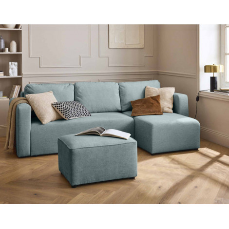 Canopy - pouf - en tissu texturé|Banquettes / Bancs / Poufs|BestMobilier