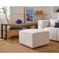 Arty - pouf d'appoint - en velours côtelé|Banquettes / Bancs / Poufs|BestMobilier