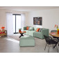 Nova - pouf modulable - en velours|Banquettes / Bancs / Poufs|BestMobilier