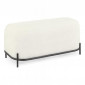 Banquette en Tissu Bouclé "Mark" 122cm Beige|Banquettes / Bancs / Poufs|Paris Prix