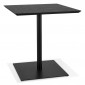 Table de Repas Design "Gazino" 75cm Noir|Table|Paris Prix