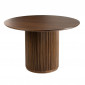 Table de Repas Design en Bois "Vincent" 120cm Marron|Table|Paris Prix