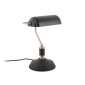 Lampe de banquier noire et dorée|Lampes à poser|Lampe Avenue