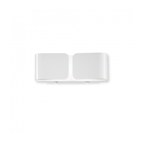 Applique murale Clip Métal Corten 2 ampoules 9cm|Appliques murales|Luminaire Center