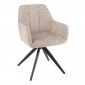 Chaise Design "Louna" 85cm Gris Clair|Chaise|Paris Prix