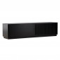 Meuble TV Design Nervuré "Lugo" 180cm Noir|Meuble TV|Paris Prix
