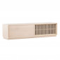 Meuble TV Design Nervuré "Lugo" 180cm Naturel|Meuble TV|Paris Prix