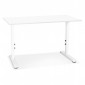 Bureau Hauteur Réglable "Mathew" 140cm Blanc|Bureau|Paris Prix