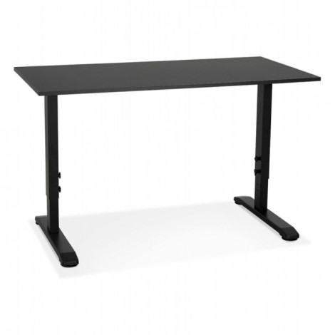 Bureau Hauteur Réglable "Mathew" 140cm Noir|Bureau|Paris Prix