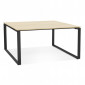 Bureau Bench Design "Dane" 140cm Noir & Naturel|Bureau|Paris Prix