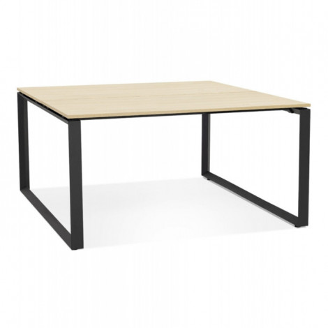 Bureau Bench Design "Dane" 160cm Noir & Naturel|Bureau|Paris Prix