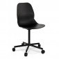 Chaise de Bureau Design "Rachel" 81cm Noir|Chaises et Fauteuils|Paris Prix