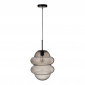 Lampe Suspension en Verre "Cuillere Miel" 160cm Gris|Suspensions|Paris Prix