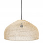 Lampe Suspension en Rotin "Eunice" 60cm Naturel|Suspensions|Paris Prix