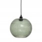 Lampe Suspension en Verre "Saturne" 23cm Vert|Suspensions|Paris Prix