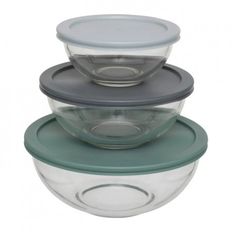 Lot de 3 Boîtes "Conservation" 22cm Transparent|Conservation|Paris Prix