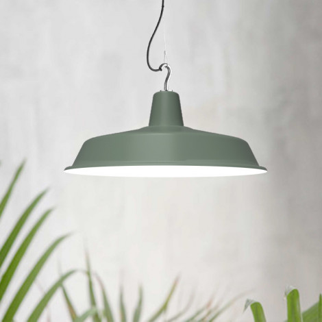 Suspension extérieure crochet kaki - Made in France|Suspensions|Lampe Avenue Suspension extérieure crochet kaki - Made in France|Suspensions|Lampe Avenue