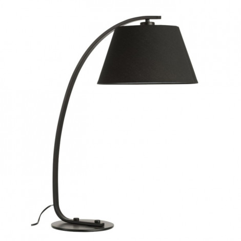 Lampe à Poser en Métal "Grung" 66cm Noir|Lampes à poser|Paris Prix