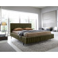 Flavio - lit coffre - 160x200 cm - sommier inclus - en similicuir|Lit Adulte|BestMobilier