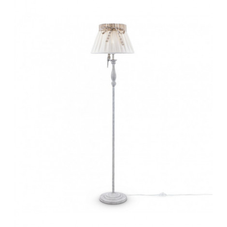 Lampadaire Bird blanc antique 1 ampoule 164cm|Lampadaire|Luminaire Center