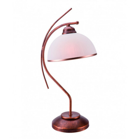 Lampadaire Patrycja Verre,acier Marron 1 ampoule 49cm|Lampadaire|Luminaire Center