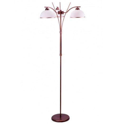 Lampadaire Patrycja Verre,acier Marron 3 ampoules 168cm|Lampadaire|Luminaire Center