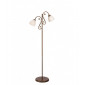 Lampadaire Emilio Verre,acier Marron 2 ampoules 150cm|Lampadaire|Luminaire Center