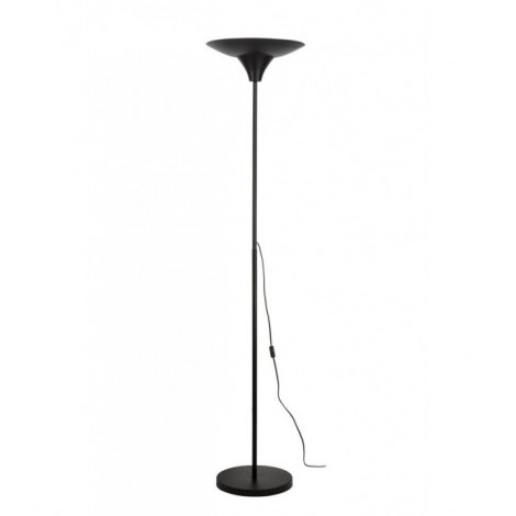 Lampadaire Uplighter Acier Noir 1 ampoule 165cm|Lampadaire|Luminaire Center