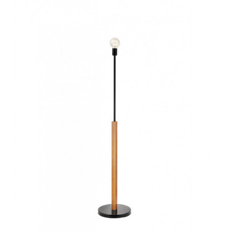 Lampadaire Orazio Bois,acier Noir 1 ampoule 148cm|Lampadaire|Luminaire Center