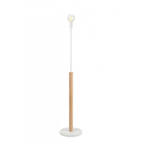 Lampadaire Orazio Bois,acier blanc 1 ampoule 148cm|Lampadaire|Luminaire Center