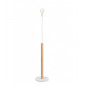 Lampadaire Orazio Bois,acier blanc 1 ampoule 148cm|Lampadaire|Luminaire Center