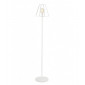 Lampadaire Riccardo Acier blanc 1 ampoule 167cm|Lampadaire|Luminaire Center