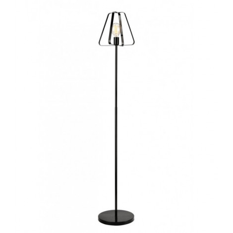 Lampadaire Riccardo Acier Noir 1 ampoule 167cm|Lampadaire|Luminaire Center