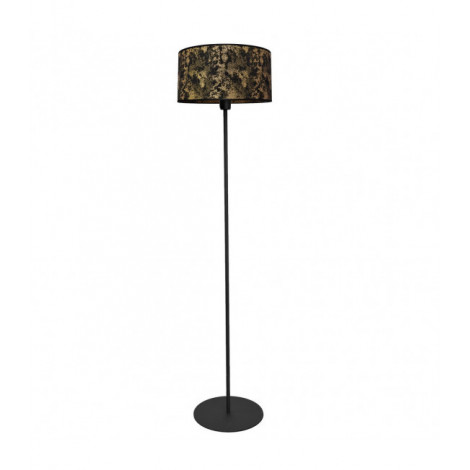 Lampadaire Abba Tissu,Fer Or noir 1 ampoule 165cm|Lampadaire|Luminaire Center