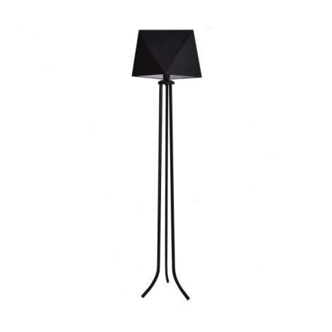 Lampadaire trepied Adamant Tissu,Fer Noir 1 ampoule 150cm|Lampadaire|Luminaire Center