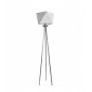 Lampadaire trepied Adamant Tissu,Fer Gris 1 ampoule 160cm|Lampadaire|Luminaire Center