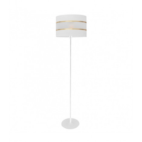 Lampadaire Helen Tissu,Fer Or blanc 1 ampoule 160cm|Lampadaire|Luminaire Center