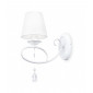 Lampe avec abat jour Passarinho Nacré blanc 1 ampoule 37cm|Lampes à poser|Luminaire Center