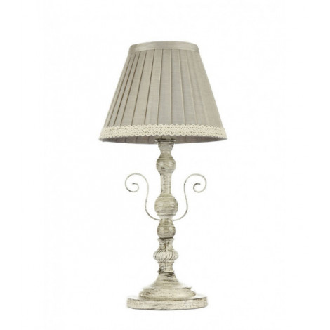 Lampe de table Felicita Beige 1 ampoule 41cm|Lampes à poser|Luminaire Center