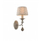 Lampe avec abat jour Classic Métal,PVC,fil synthétique Beige 1 ampoule 33cm|Lampes à poser|Luminaire Center