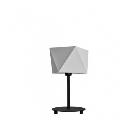 Lampe de table Adamant Tissu,Fer Gris noir 1 ampoule 40cm|Lampes à poser|Luminaire Center