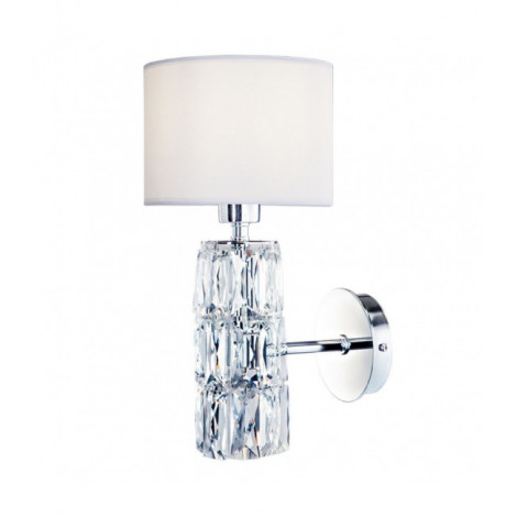 Lampe de table Talento Chrome 1 ampoule 31cm|Lampes à poser|Luminaire Center