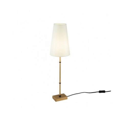 Lampe de table Zaragoza Laiton 1 ampoule 60cm|Lampes à poser|Luminaire Center