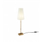 Lampe de table Zaragoza Laiton 1 ampoule 60cm|Lampes à poser|Luminaire Center