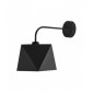 Lampe avec abat jour Adamant Tissu,Fer Noir 1 ampoule 40cm|Lampes à poser|Luminaire Center