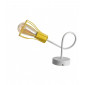 Lampe de table Oxford Fer Jaune, blanc 1 ampoule 32cm|Lampes à poser|Luminaire Center