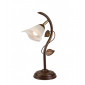 Lampe Design Bluszcz Verre,acier Marron 4 ampoules 40cm|Lampes à poser|Luminaire Center