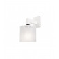 Lampe avec abat jour Sofia Bois,acier,tissu blanc 1 ampoule 24cm|Lampes à poser|Luminaire Center